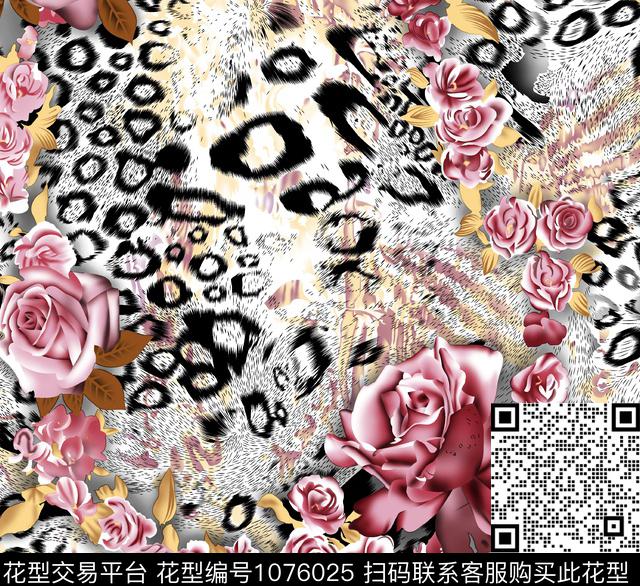 数码华亿平台民族风抽象数码印花华亿平台下载（图片编号: 1076025） - 瓦栏（Walan）