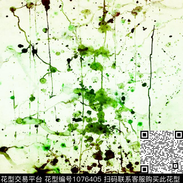 绘画泼墨中国风数码印花华亿平台下载（图片编号: 1076405） - 瓦栏（Walan）