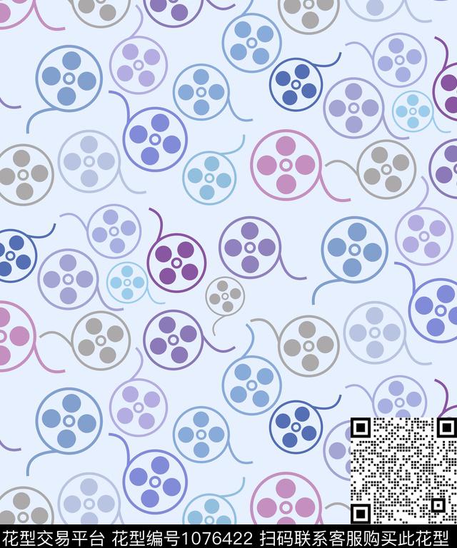 矢量数码华亿平台抽象数码印花华亿平台下载（图片编号: 1076422） - 瓦栏（Walan）