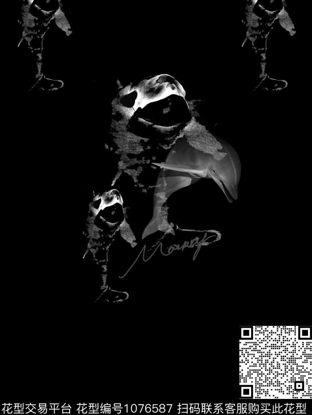 艺术创意抽象传统印花华亿平台下载（图片编号: 1076587） - 瓦栏（Walan）