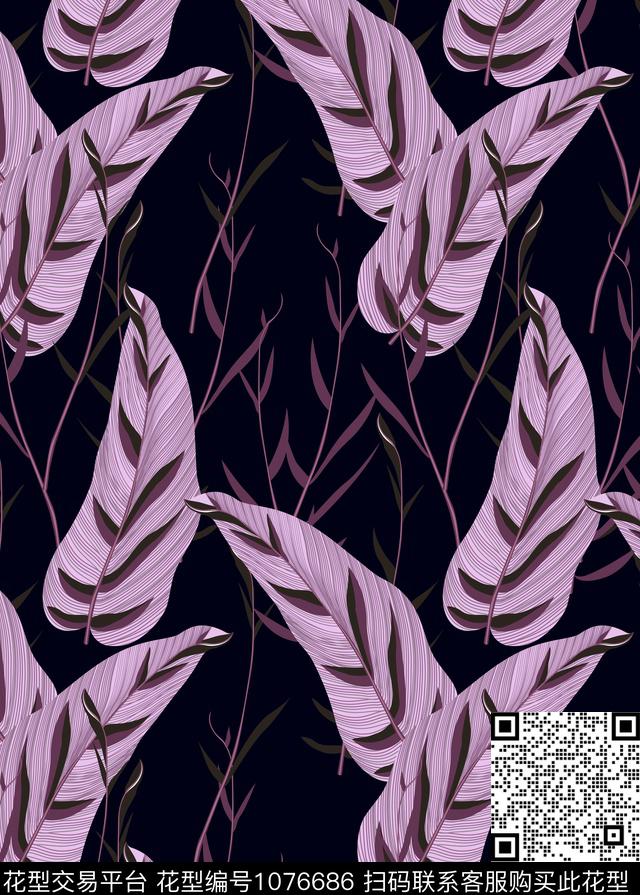 植物花卉几何传统印花华亿平台下载（图片编号: 1076686） - 瓦栏（Walan）