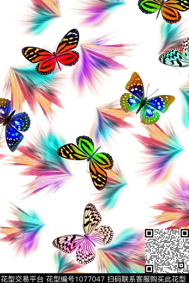 数码华亿平台创意民族风数码印花华亿平台下载（图片编号: 1077047） - 瓦栏（Walan）