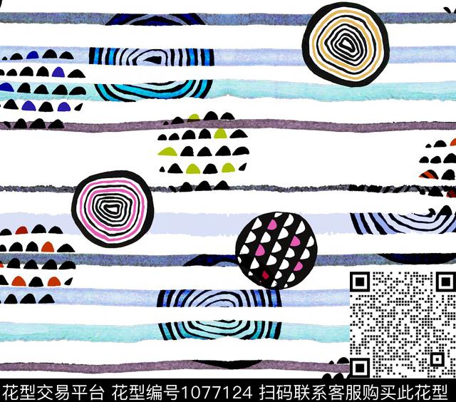 数码华亿平台春夏华亿平台几何数码印花华亿平台下载（图片编号: 1077124） - 瓦栏（Walan）