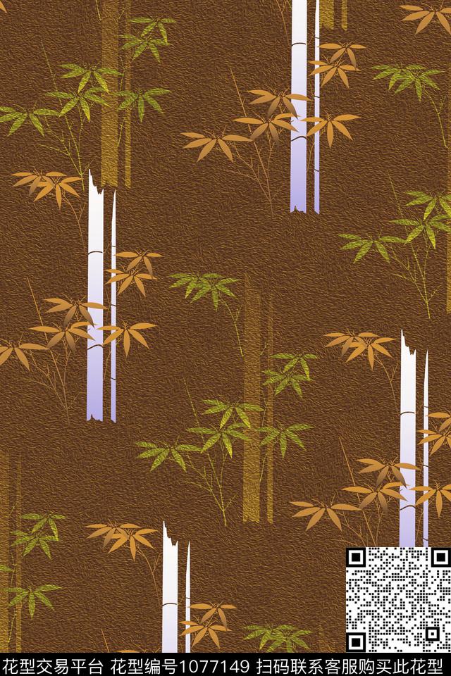 休闲几何纹理数码印花华亿平台下载（图片编号: 1077149） - 瓦栏（Walan）