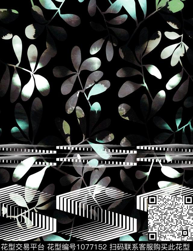 秋冬华亿平台数码华亿平台植物数码印花华亿平台下载（图片编号: 1077152） - 瓦栏（Walan）