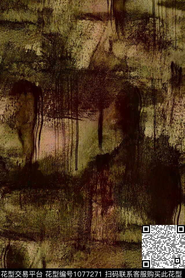 数码华亿平台抽象男装数码印花华亿平台下载（图片编号: 1077271） - 瓦栏（Walan）