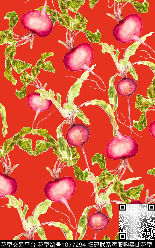 小碎花花卉清爽底花卉数码印花华亿平台下载（图片编号: 1077294） - 瓦栏（Walan）