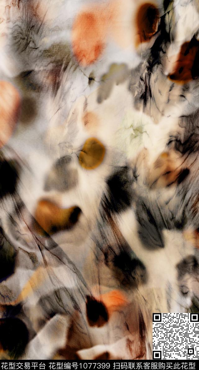 数码华亿平台民族风抽象数码印花华亿平台下载（图片编号: 1077399） - 瓦栏（Walan）