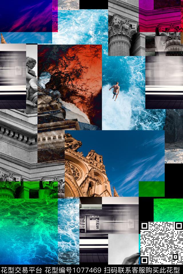 数码华亿平台男装大牌风数码印花华亿平台下载（图片编号: 1077469） - 瓦栏（Walan）