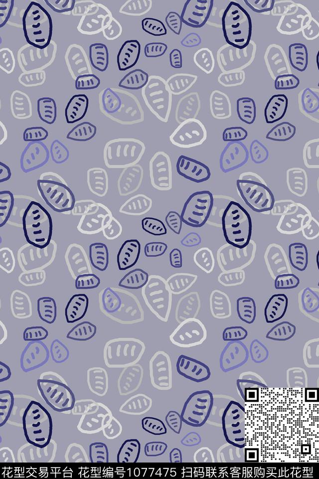 民族花卉绿植树叶男装休闲花卉传统印花华亿平台下载（图片编号: 1077475） - 瓦栏（Walan）