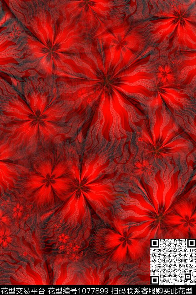 数码华亿平台肌理抽象数码印花华亿平台下载（图片编号: 1077899） - 瓦栏（Walan）