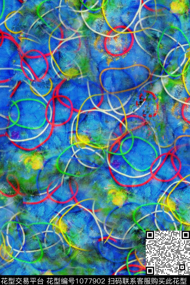 数码华亿平台肌理抽象数码印花华亿平台下载（图片编号: 1077902） - 瓦栏（Walan）