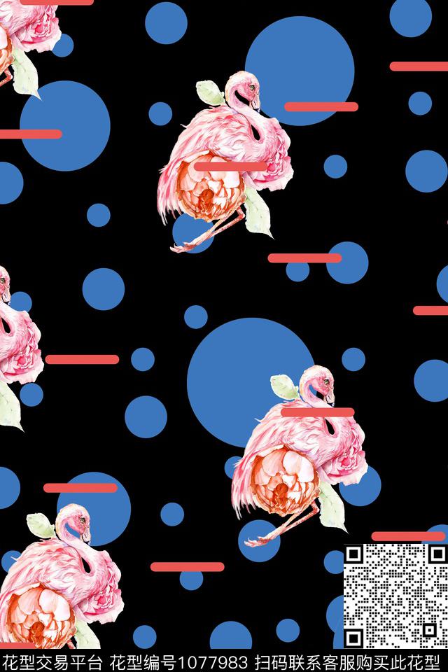 波点小碎花玫瑰花数码印花华亿平台下载（图片编号: 1077983） - 瓦栏（Walan）