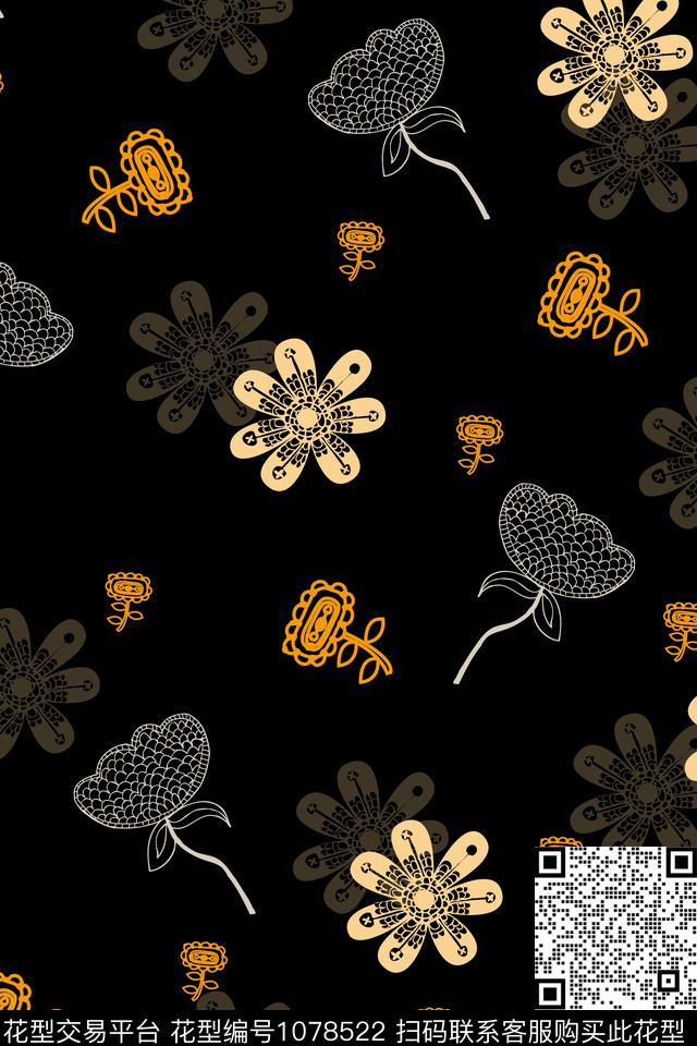 动物花卉数码华亿平台绿植树叶数码印花华亿平台下载（图片编号: 1078522） - 瓦栏（Walan）