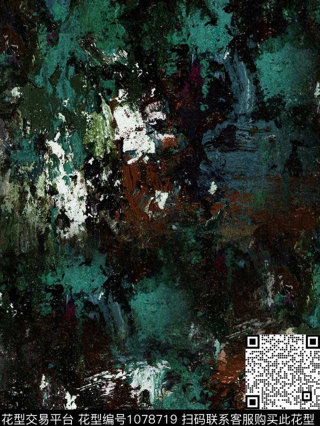 数码华亿平台抽象男装数码印花华亿平台下载（图片编号: 1078719） - 瓦栏（Walan）