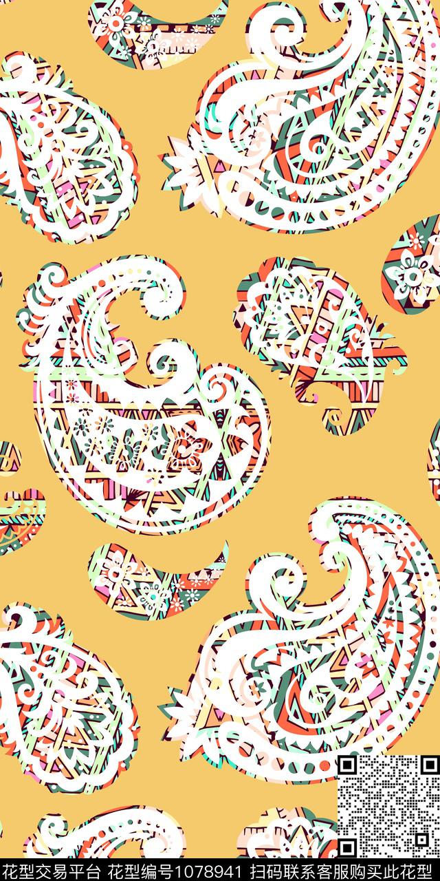 数码华亿平台女装几何数码印花华亿平台下载（图片编号: 1078941） - 瓦栏（Walan）