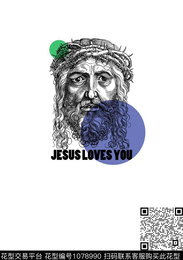 欧式定位花男装几何传统印花华亿平台下载（图片编号: 1078990） - 瓦栏（Walan）