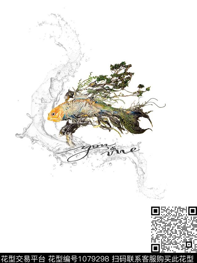 艺术创意抽象数码印花华亿平台下载（图片编号: 1079298） - 瓦栏（Walan）