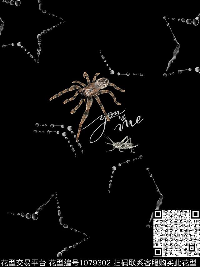 艺术蜘蛛创意数码印花华亿平台下载（图片编号: 1079302） - 瓦栏（Walan）