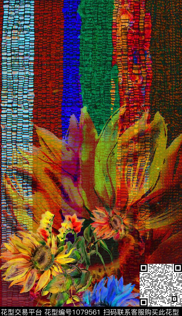 数码华亿平台深圳定位花数码印花华亿平台下载（图片编号: 1079561） - 瓦栏（Walan）