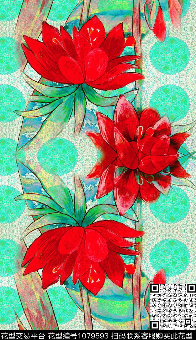 数码华亿平台深圳定位花数码印花华亿平台下载（图片编号: 1079593） - 瓦栏（Walan）