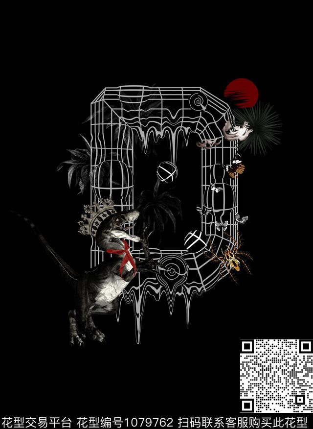 动物花卉昆虫手绘花卉数码印花华亿平台下载（图片编号: 1079762） - 瓦栏（Walan）