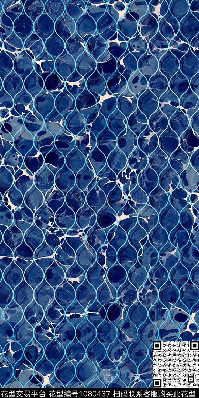 数码华亿平台女装几何数码印花华亿平台下载（图片编号: 1080437） - 瓦栏（Walan）