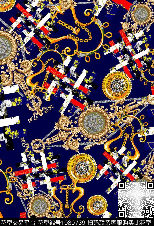 金属数码华亿平台链条数码印花华亿平台下载（图片编号: 1080739） - 瓦栏（Walan）