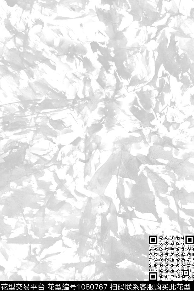 抽象男装笔触传统印花华亿平台下载（图片编号: 1080767） - 瓦栏（Walan）