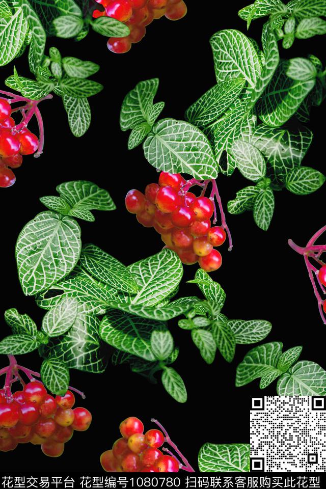 数码华亿平台春夏华亿平台手绘花卉数码印花华亿平台下载（图片编号: 1080780） - 瓦栏（Walan）