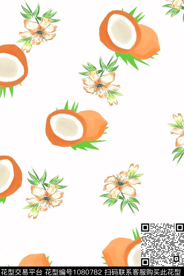 数码华亿平台春夏华亿平台手绘花卉数码印花华亿平台下载（图片编号: 1080782） - 瓦栏（Walan）