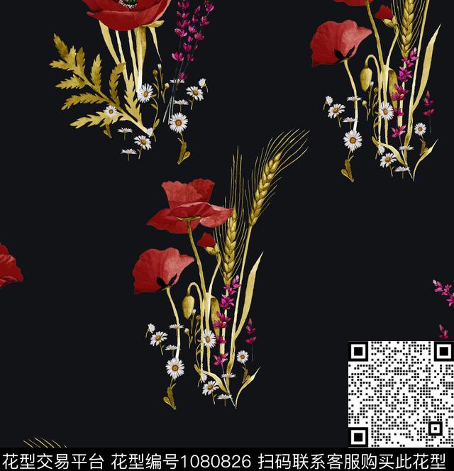 VALENTINO数码华亿平台大牌风数码印花华亿平台下载（图片编号: 1080826） - 瓦栏（Walan）