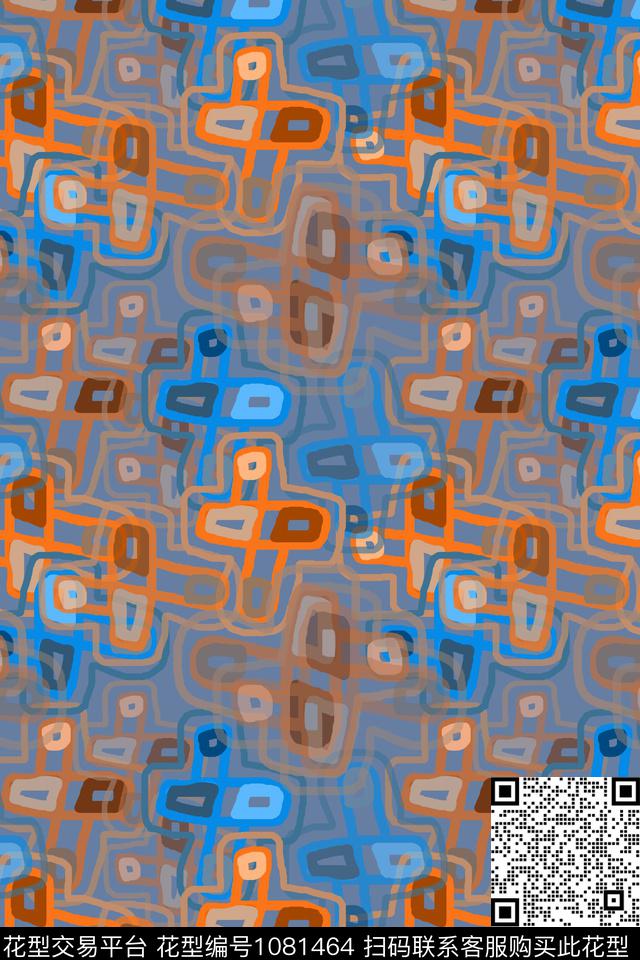 手绘线条笔触签字笔印花线条传统印花华亿平台下载（图片编号: 1081464） - 瓦栏（Walan）