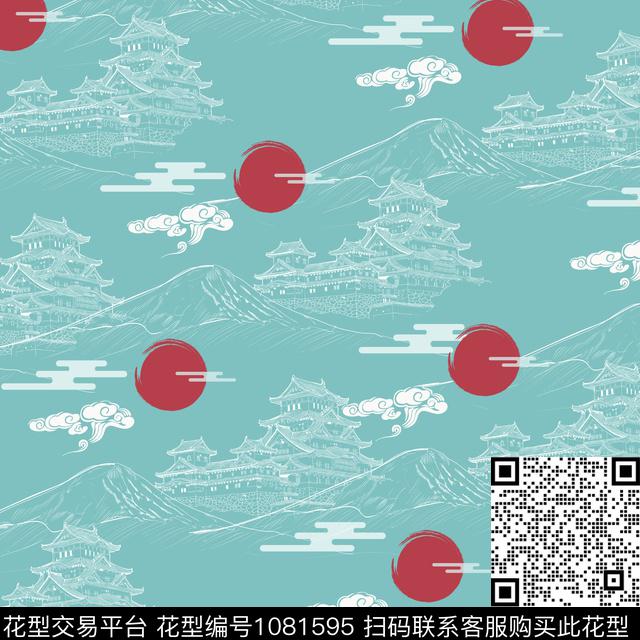 数码华亿平台水彩花卉女装数码印花华亿平台下载（图片编号: 1081595） - 瓦栏（Walan）