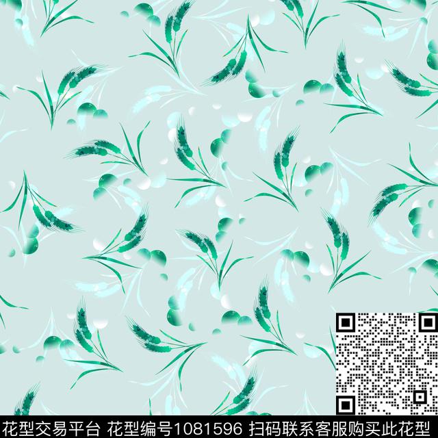 数码华亿平台水彩花卉女装数码印花华亿平台下载（图片编号: 1081596） - 瓦栏（Walan）