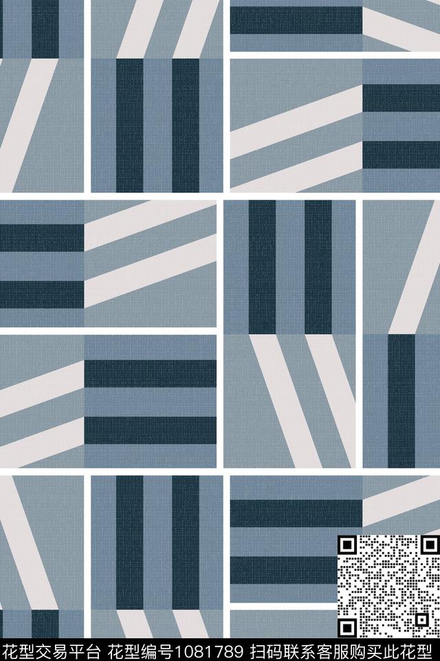 民族风抽象男装传统印花华亿平台下载（图片编号: 1081789） - 瓦栏（Walan）