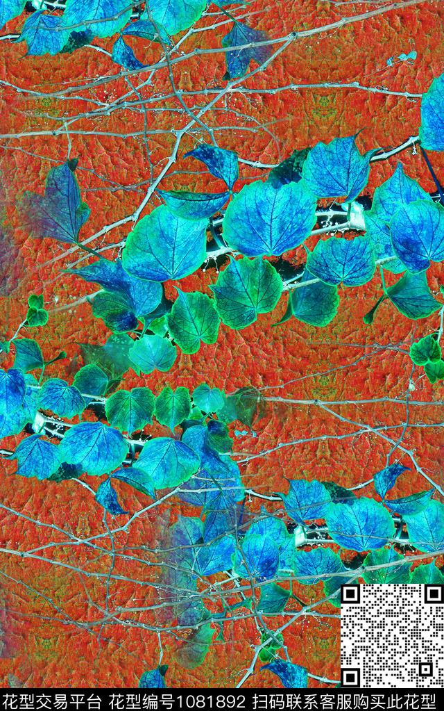 数码华亿平台肌理花卉数码印花华亿平台下载（图片编号: 1081892） - 瓦栏（Walan）
