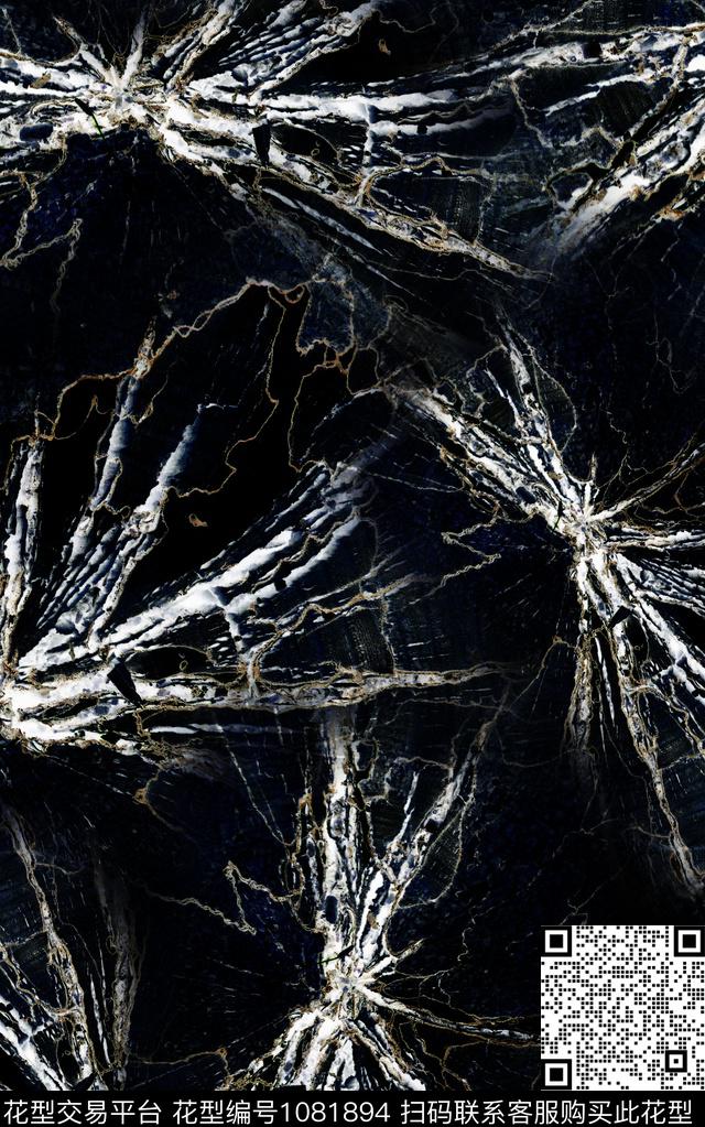 肌理抽象男装数码印花华亿平台下载（图片编号: 1081894） - 瓦栏（Walan）