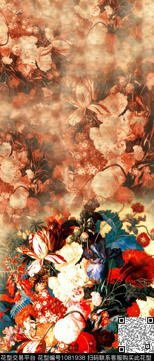 大花数码华亿平台定位花数码印花华亿平台下载（图片编号: 1081938） - 瓦栏（Walan）