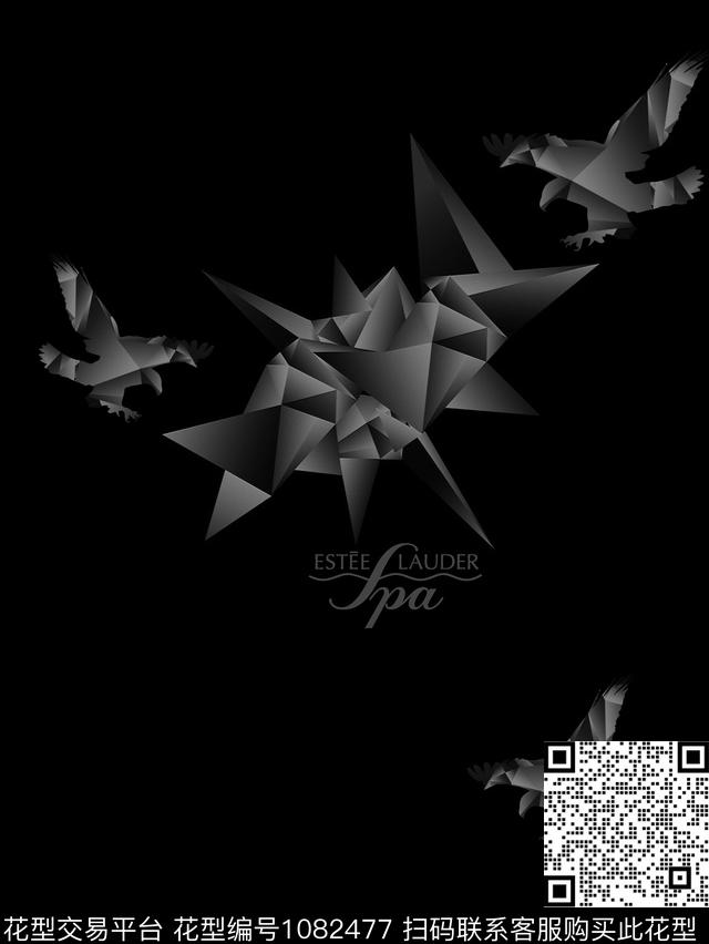 艺术创意抽象传统印花华亿平台下载（图片编号: 1082477） - 瓦栏（Walan）