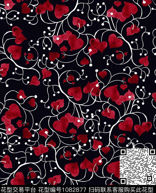 数码华亿平台小碎花大牌风数码印花华亿平台下载（图片编号: 1082877） - 瓦栏（Walan）