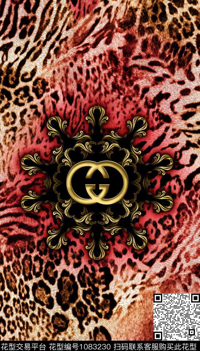 数码华亿平台豹纹女装数码印花华亿平台下载（图片编号: 1083230） - 瓦栏（Walan）