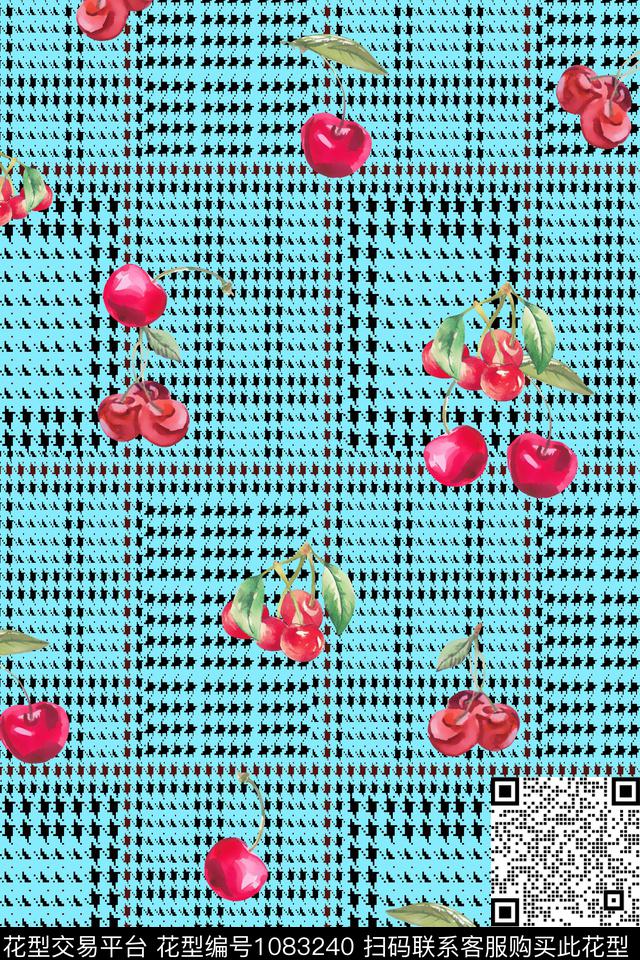 数码华亿平台女装水果数码印花华亿平台下载（图片编号: 1083240） - 瓦栏（Walan）