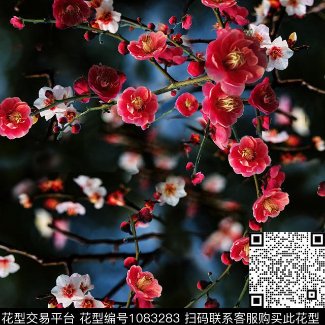梅花数码华亿平台深圳数码印花华亿平台下载（图片编号: 1083283） - 瓦栏（Walan）