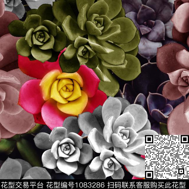 数码华亿平台深圳花卉数码印花华亿平台下载（图片编号: 1083286） - 瓦栏（Walan）