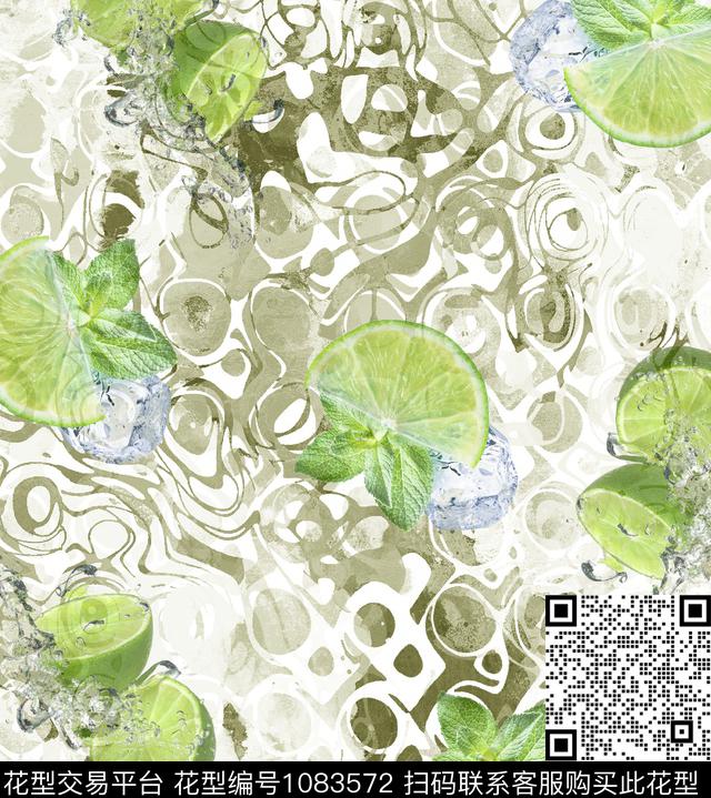 春夏华亿平台男装水果数码印花华亿平台下载（图片编号: 1083572） - 瓦栏（Walan）