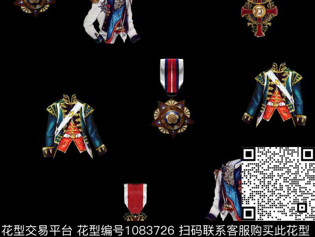 数码华亿平台徽章大牌风数码印花华亿平台下载（图片编号: 1083726） - 瓦栏（Walan）