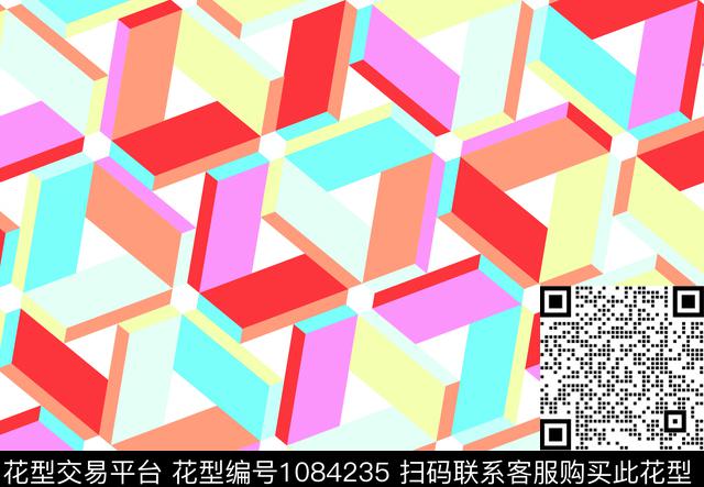 三角形几何大牌风传统印花华亿平台下载（图片编号: 1084235） - 瓦栏（Walan）