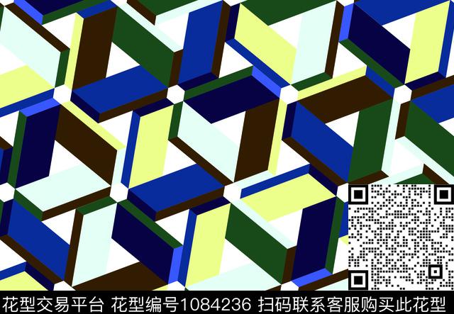 三角形几何大牌风传统印花华亿平台下载（图片编号: 1084236） - 瓦栏（Walan）