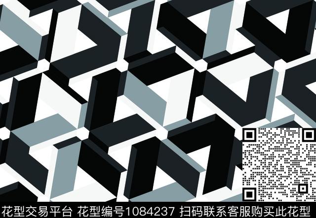 三角形几何大牌风传统印花华亿平台下载（图片编号: 1084237） - 瓦栏（Walan）